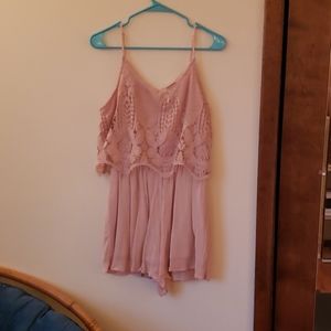Pink romper
